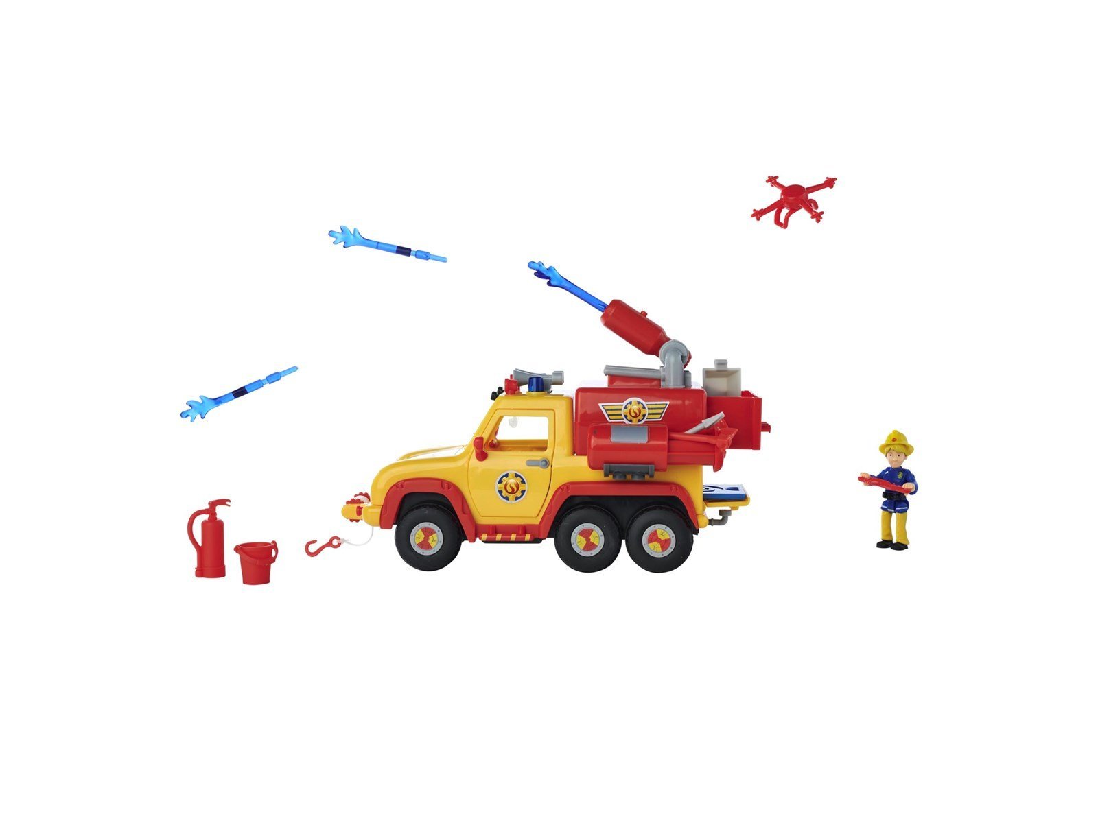 Brandmand Sam Sam Fire Engine Venus 2.0 incl. Figurine Brandmand Sam Sam Fire Engine Venus 2.0 incl. Figurine